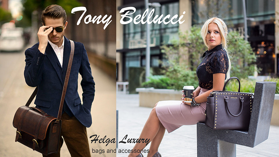 Кожаные сумки Tony Bellucci: все, что нужно знать о стильной коллекции