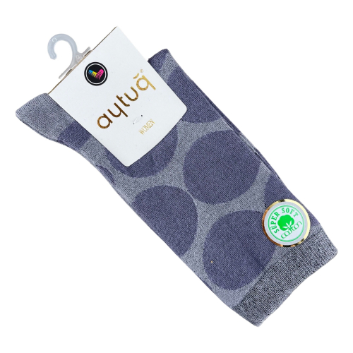 Шкарпетки жіночі Aytug Cotton 41073 високі сірі Size 36-40