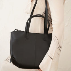 Сумка-шопер жіноча WeLassie 13504 Лаура чорна