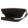 Сумка крос боді чоловіча шкіряна Vittorio Safino VS 055 коричнева Крейзі
