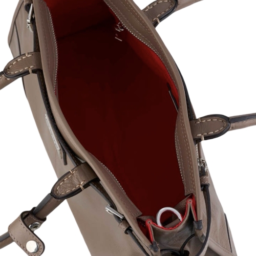 Сумка-тоут женская кожаная  Enzo Nori EN1089-KR11 бежевая