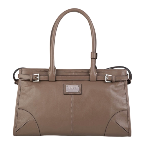 Сумка-тоут женская кожаная  Enzo Nori EN1089-KR11 бежевая