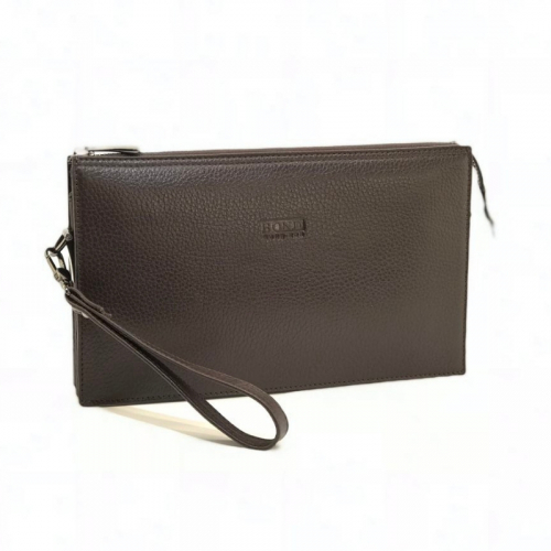 Клатч чоловічий шкіряний Bond 884-286 коричневий