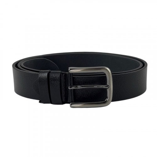 Ремень мужской кожаный Bond Non 41000 125 см черный