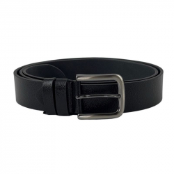 Ремень мужской кожаный Bond Non 41000 125 см черный