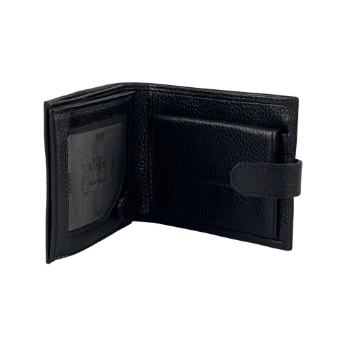 Гаманець чоловічий шкіряний Bond 529-281 чорний