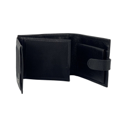 Гаманець чоловічий шкіряний Bond 529-281 чорний