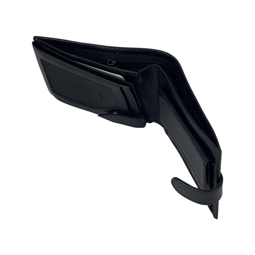 Гаманець чоловічий шкіряний Bond 529-281 чорний