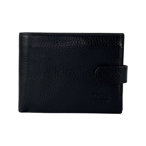 Гаманець чоловічий шкіряний Bond 529-281 чорний