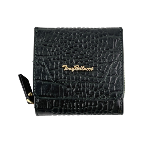 Гаманець жіночий шкіряний Tony Bellucci 864-360 темно-зелений