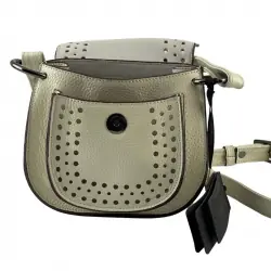 ​Сумка жіноча шкіряна Tony Bellucci 0167-201 молочна