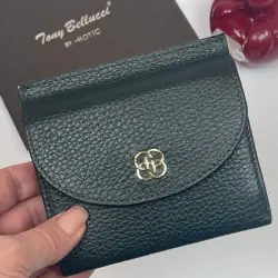 Гаманець жіночий шкіряний Tony Bellucci 869-1005 темно-зелений