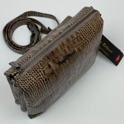 Сумка жіноча під крокодилову шкіру Tony Bellucci 0077