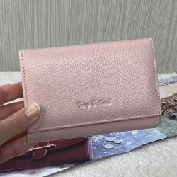 Гаманець жіночий шкіряний Tony Bellucci 863-202 світло-рожевий