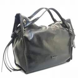 Сумка жіноча шкіряна Tony Bellucci 0210-281 чорна