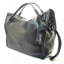 Сумка жіноча шкіряна Tony Bellucci 0210-281 чорна