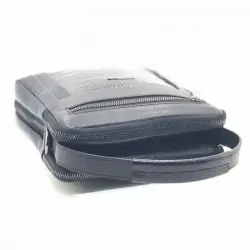 Сумка мужская кожаная Eminsa 6136 37-1/4-1 черная