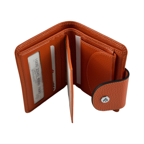 Кошелек женский кожаный Eminsa 2154 37-23 оранжевый