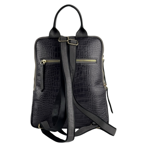 Рюкзак жіночий шкіряний Tony Bellucci 0900-359 сірий