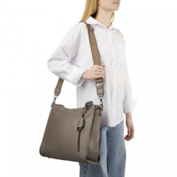Сумка жіноча шкіряна Bags4Life 2026 бежева