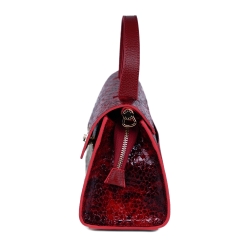 Сумка жіноча шкіряна лакована Karya 5075-569 червона