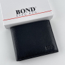 Гаманець чоловічий шкіряний Bond 519-281 чорний