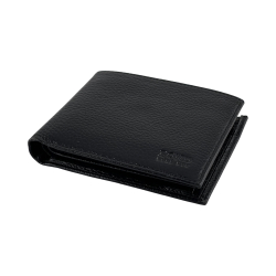 Гаманець чоловічий шкіряний Bond 519-281 чорний