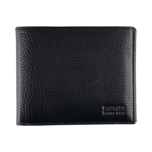 Гаманець чоловічий шкіряний Bond 519-281 чорний