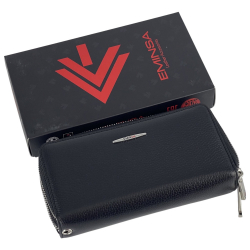 Кошелек женский кожаный Eminsa 2160 18-1 черный