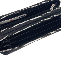 Кошелек женский кожаный Eminsa 2160 18-1 черный