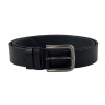Ремень мужской кожаный Bond Non 41000 130 см черный