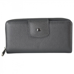 Кошелек женский кожаный Eminsa 2149 32-39 серебряный