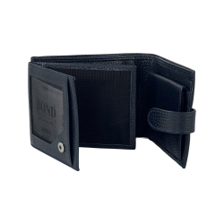 Гаманець чоловічий шкіряний Bond 529-1170 темно-синій
