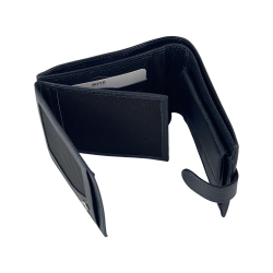 Гаманець чоловічий шкіряний Bond 529-1170 темно-синій