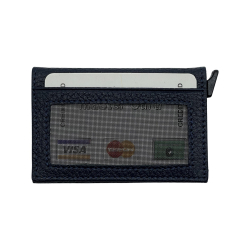 Візитниця-картхолдер шкіряна Eminsa 1620 18-19 темно-синя​​