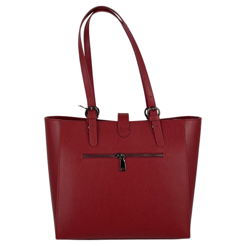 Сумка женская кожаная Genuine Leather 05415 PL08 винная