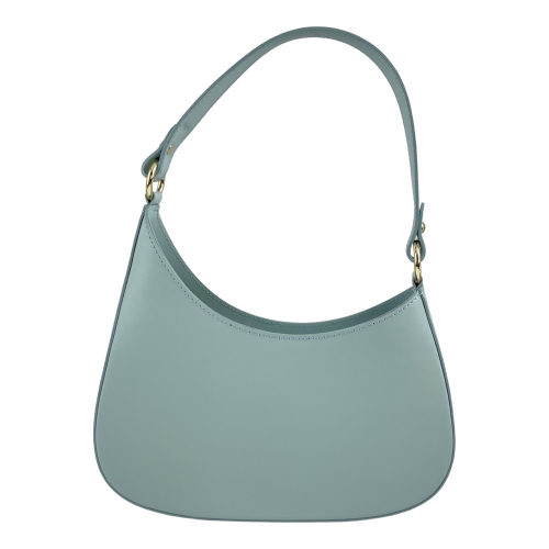 Сумка жіноча шкіряна Genuine Leather 854500025 блідо-бірюзова