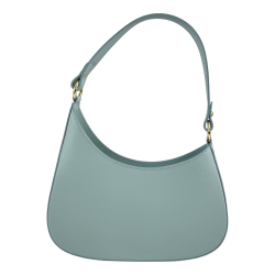 Сумка жіноча шкіряна Genuine Leather 854500025 блідо-бірюзова