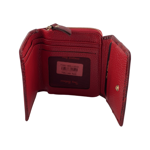 Кошелек женский кожаный Tony Bellucci 864-958 красный