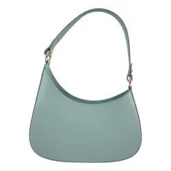 Сумка жіноча шкіряна Genuine Leather 854500025 блідо-бірюзова