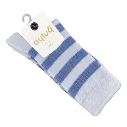 Шкарпетки жіночі Aytug 48003 високі блакитні Size 36-40