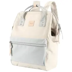 Рюкзак Himawari 1881-27 шампань із блакитною кишенею