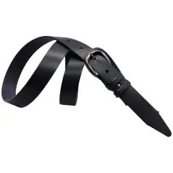 Ремінь жіночий шкіряний Кремінь 05.30.00.265 темно-синій 115 см