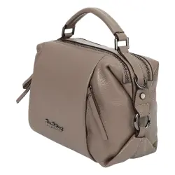 Сумка жіноча шкіряна Tony Bellucci 0308-213 світло-коричнева