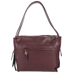 Сумка жіноча шкіряна Tony Bellucci 0319-1905 бордова