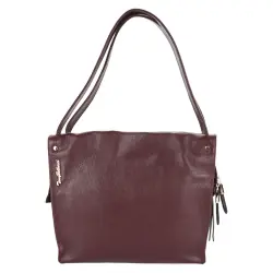 Сумка жіноча шкіряна Tony Bellucci 0319-1905 бордова