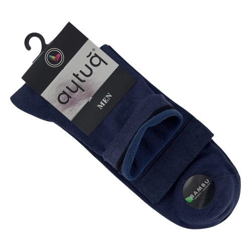 Шкарпетки чоловічі Aytug Bambu 14100 сині Size 41-45