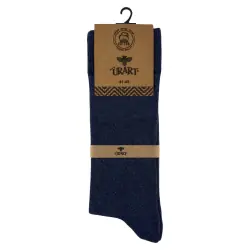 Шкарпетки чоловічі Urart Cotton 7451 (принт ромби) високі сині Size 41-45