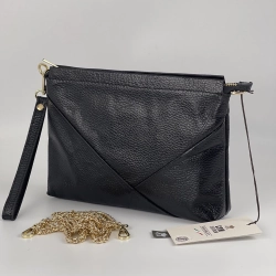 Сумка жіноча шкіряна Genuine Leather 05927 DL28 чорна