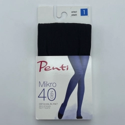 Колготки женские Penti Mikro 40 DEN антрацит Size 2-M